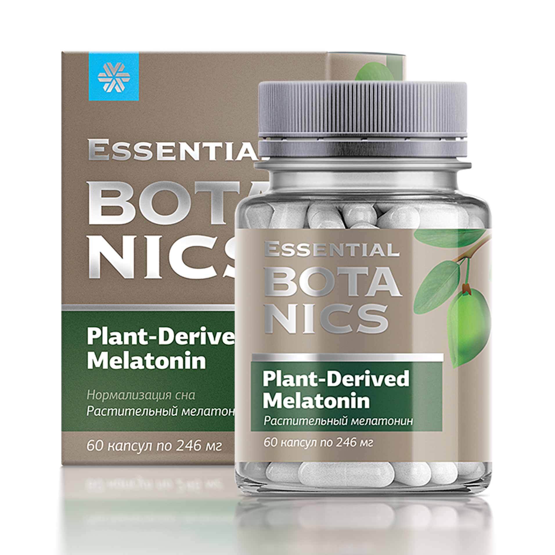 Растительный мелатонин Essential Botanics - купить с кешбэком до 15% в  магазине Siberian Wellness (Сибирское здоровье)