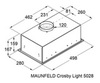 Вытяжка Maunfeld CROSBY LIGHT 5028 White