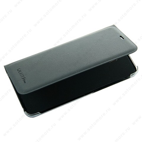 Чехол-книжка для Samsung Galaxy J4 Plus J415 2018 - book case книжка черный