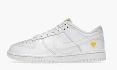 Dunk Low WMNS "Valentine's Day Yellow Heart"