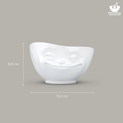 Чаша tassen grinning, 500 мл, белая