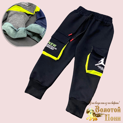 Брюки утепленные м (1-5) 240817-XS1049