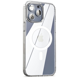 Силиконовый чехол с магнитом (MagSafe) Clear Case для iPhone 14 Pro Max (Прозрачный)