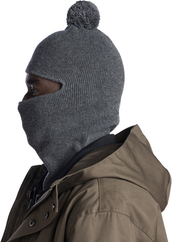 Картинка балаклава Buff Knitted Balaclava Nilan Grey Htr - 4