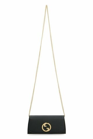 Кошелек на цепочке Gucci Blondie Continental черный