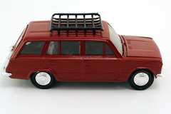 VAZ-2102 Lada roof rack burgundy Agat Mossar Tantal 1:43