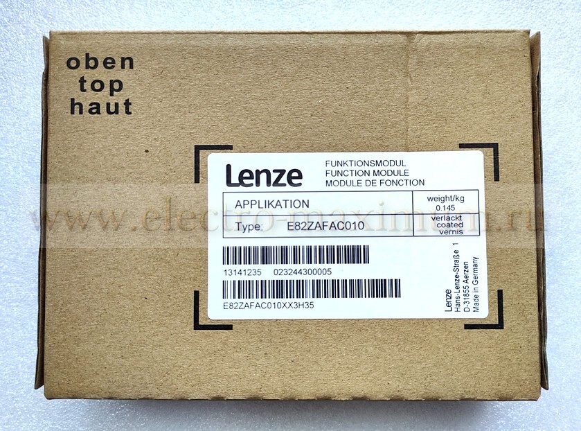 NEW LENZE E82ZAFAC010 INVERTER IN BOX EXPEDITED SHIPPING NEW LENZE E82ZAFAC010 INVERTER IN BOX EXPEDITED SHIPPING