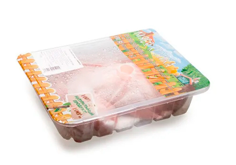 Тушка кролика разделанная замороженная~1.2кг