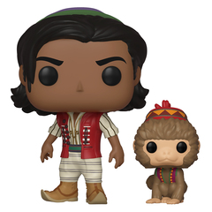 Фигурка Funko POP! Disney Aladdin (Live) Aladdin w/Abu 37022
