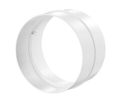 Соединитель круглых каналов без клапана 125мм