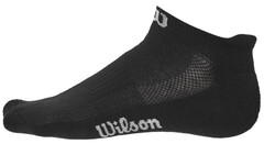 Носки теннисные Wilson No Show Sock 3P - black