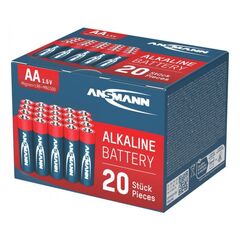 Батарейка Red АА/ANSMANN 1.5V - 20 шт в упаковке