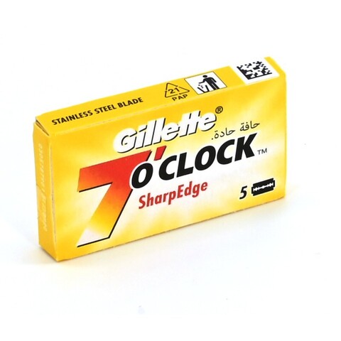 Лезвия Gillette 7 o'clock SharpEdge 5 шт