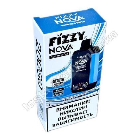 Fizzy Nova Черника Мята 20000 затяжек