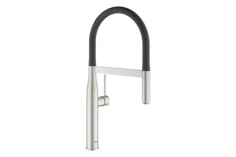 GROHE Essence 30503DC0 Смеситель для кухонной мойки c профессиональным изливом, суперсталь