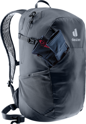 Картинка рюкзак туристический Deuter Speed Lite 21 Black - 4