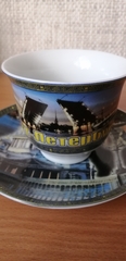 Чайная пара с видами Петербурга