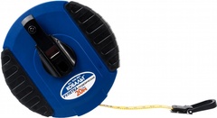 Рулетка геодезическая КОБАЛЬТ 20м x 13мм закрытый корпус (фибергласовая лента) (646-867)