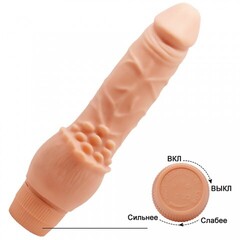 Вибратор с клиторальной стимуляцией Barbara (19,5*3,8 см)