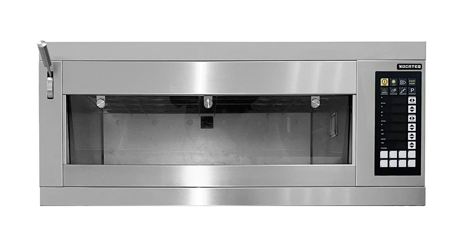 Печь статическая Kocateq EBO 64x2 ST2 P2 NW 1-камерная с подом 66*86,5 см с парогенератором-термоблоком (без подключения к воде)