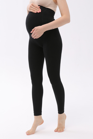 Леггинсы для беременных с термоэффектом 18206 черный