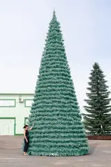 Уличная елка Испанская изумрудная 5 м., каркасная, ПВХ, Green Trees (GT5ISPVCBL)