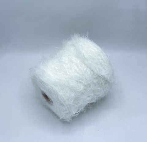 Бобинная пряжа (пр.Италия),art-Pompei 350м/100гр,100%Полиамид, цвет-Белый, арт.36525