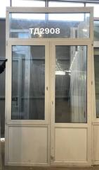 Дверь Пластиковая Б/У 275(в) х 156(ш) (Балконный Блок)