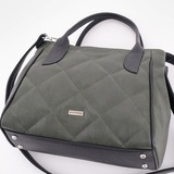 Сумка Саломея 472 македония оливковый + черный