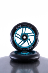 Набор колес HIPExtreme H5 110*24 мм, голубой/черный