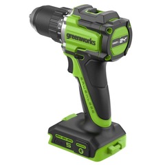 Дрель-шуруповерт Greenworks DD560 24V (30/60Нм) аккумуляторная, без АКБ и ЗУ