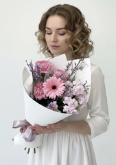 Букет "Розовый зефир"