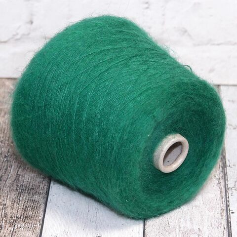 Кидмохер на полиамиде PURA LANA ITALIA / MARZIA 900 зеленый изумрудный