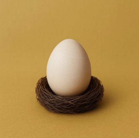 Яйцо пасхальное , высота - 7 см