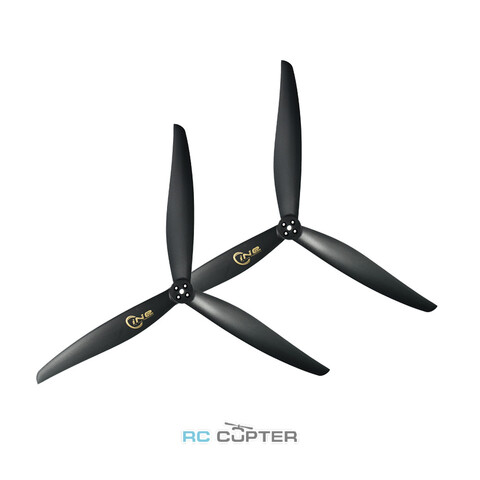 Пропеллер нейлоновый C15x08x3 трёхлопастной Cinelifter T-Motor (пара)