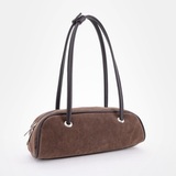 Сумка Саломея 2038 эко-замша шоколад