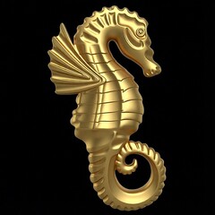 Силиконовый молд № 340 Морской конек правый