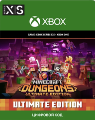 Minecraft Dungeons. Ultimate Edition (для Xbox One/Series S/X, полностью на русском языке) [Цифровой код доступа]