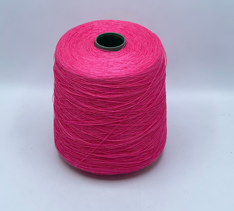 Бобинная пряжа, Linen, 1/960 960м, 100% Лен, Розовый. 40752