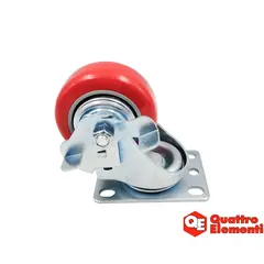 Колесо QUATTRO ELEMENTI QE70DN/ 120D вертлюжное (TK8-010-068)