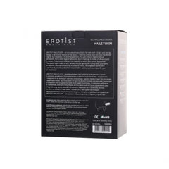Мастурбатор мужской Toyfa Erotist Hailstorm, перезаряжаемый , силикон, черный, 14,7 см