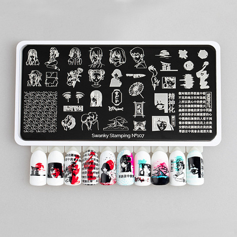 Пластина Swanky Stamping 107