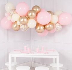 Гирлянда из шаров "Pink" 1м