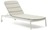 Алюминиевый шезлонг Marcona окрашенный в белый цвет Испания La Forma