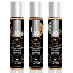 Подарочный набор вкусовых лубрикантов Tri-Me Triple Pack Gelato - 