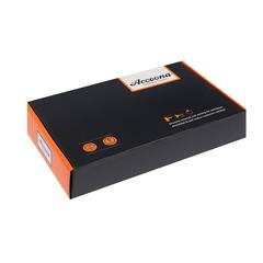 Смеситель для кухни с силиконовым гибким изливом белого цвета Accoona A4844G