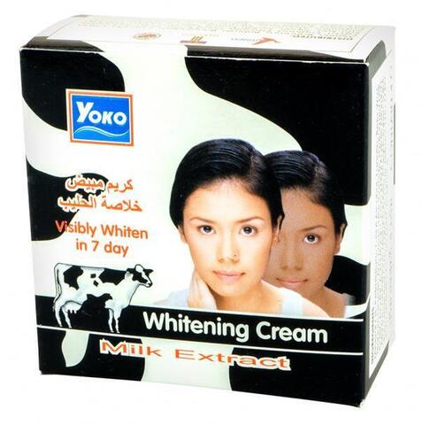Крем от пигментации с молочными протеинами Yoko Whitening Cream Milk Extract, 4 гр