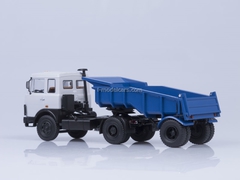 MAZ-5432 with semitrailer MAZ-5232V gray-blue AutoHistory 1:43