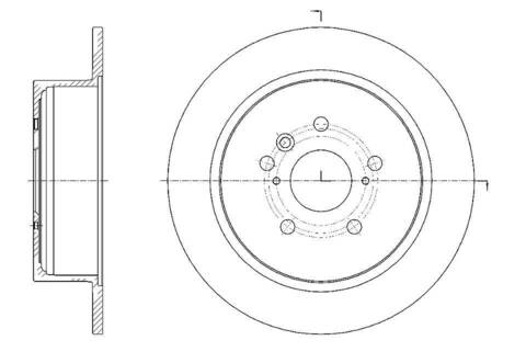 Диск тормозной G-brake  GR-01826