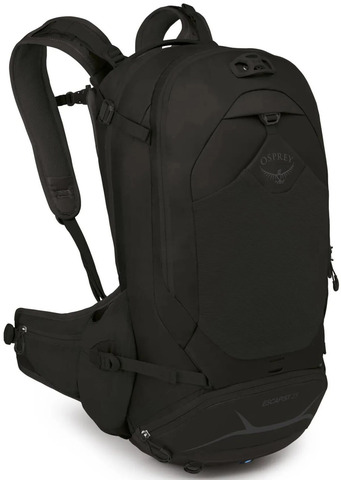 Картинка рюкзак велосипедный Osprey Escapist 25 Black - 1